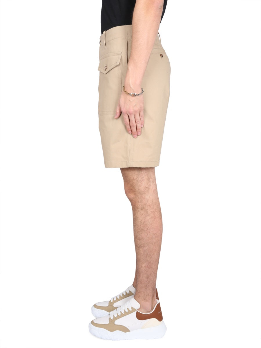 Alexander McQueen Shorts - Beige | Wanan Luxury