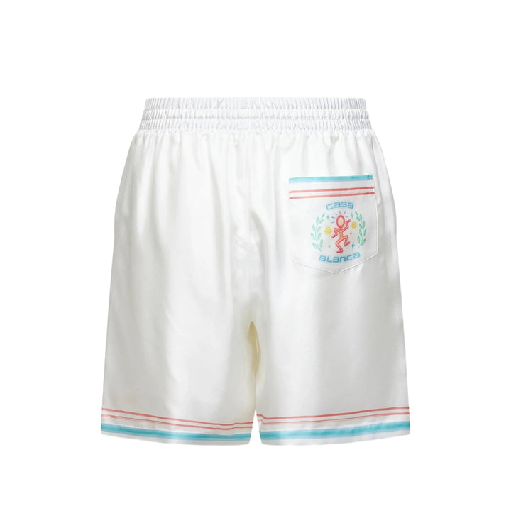 Casablanca Shorts - White | a813a8ef3229d82f7ea6a124d05b1f9a119b6b5a