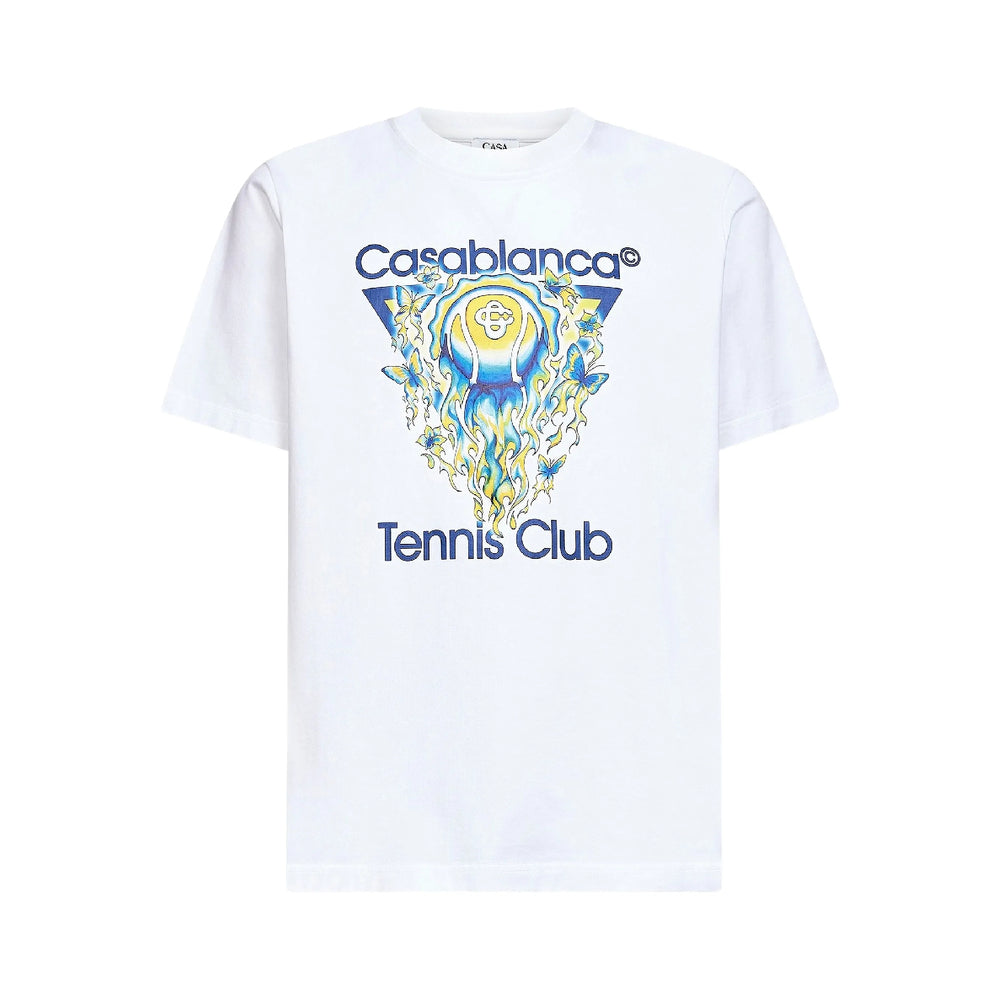 Casablanca T Shirts - White | 412471d19fbdb2e0a802ad3d163b7e6c69705858