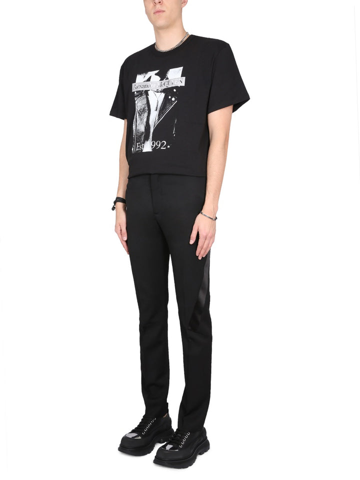 Alexander McQueen Pants - Black | Wanan Luxury