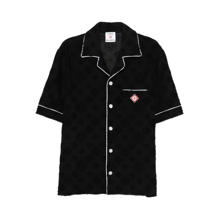 Casablanca Shirts - Black | 96e559f5e0ea186277b0e47935076b556bc0f832