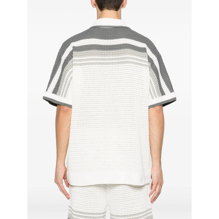 Casablanca Shirts - White, Gray | f2cea8d54fef348b2a83f97c64c7e9f18dee2e81