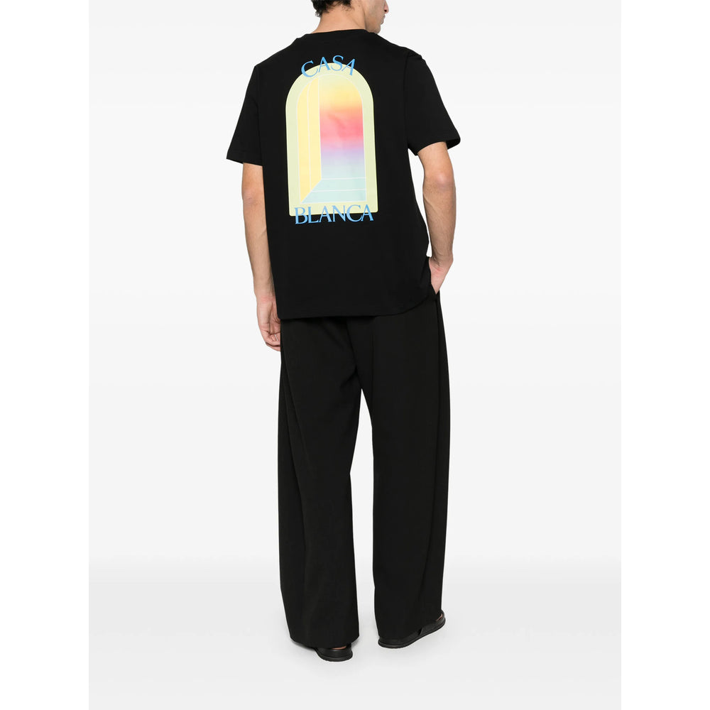 Casablanca T Shirts - Black | 17d36ad076b42ec27448ec6157170ed4c27f2dfa