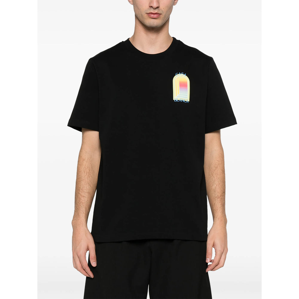 Casablanca T Shirts - Black | 96debb911f11c2781c001613382726a25feb2b66