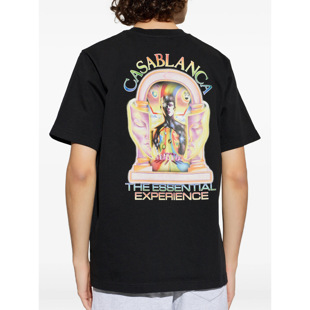 Casablanca T Shirts - Black | cf4ce3f434c1c466dc3a769801a3c9823b12cda2