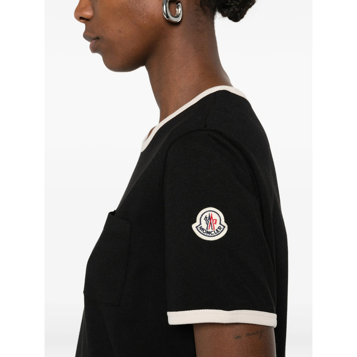 Moncler T Shirts - Black | 4042b2ba4059e1617d59cb0a8c39eb3f47bb118d