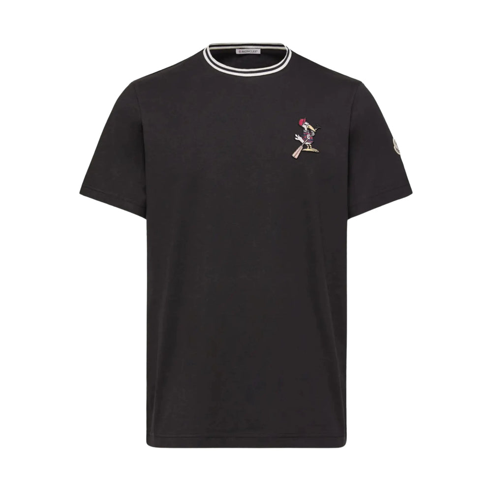 Moncler T Shirts - Black | 632b25a57034b976f5658d5567e9bb8363da48f8