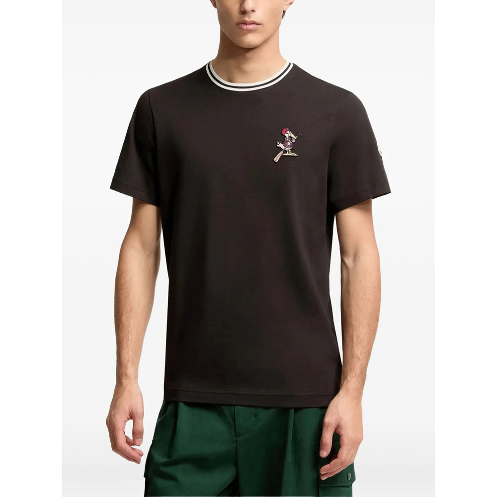 Moncler T Shirts - Black | c2c23d6e0582e15dcdd5d9e67a4d10a06eb0584a