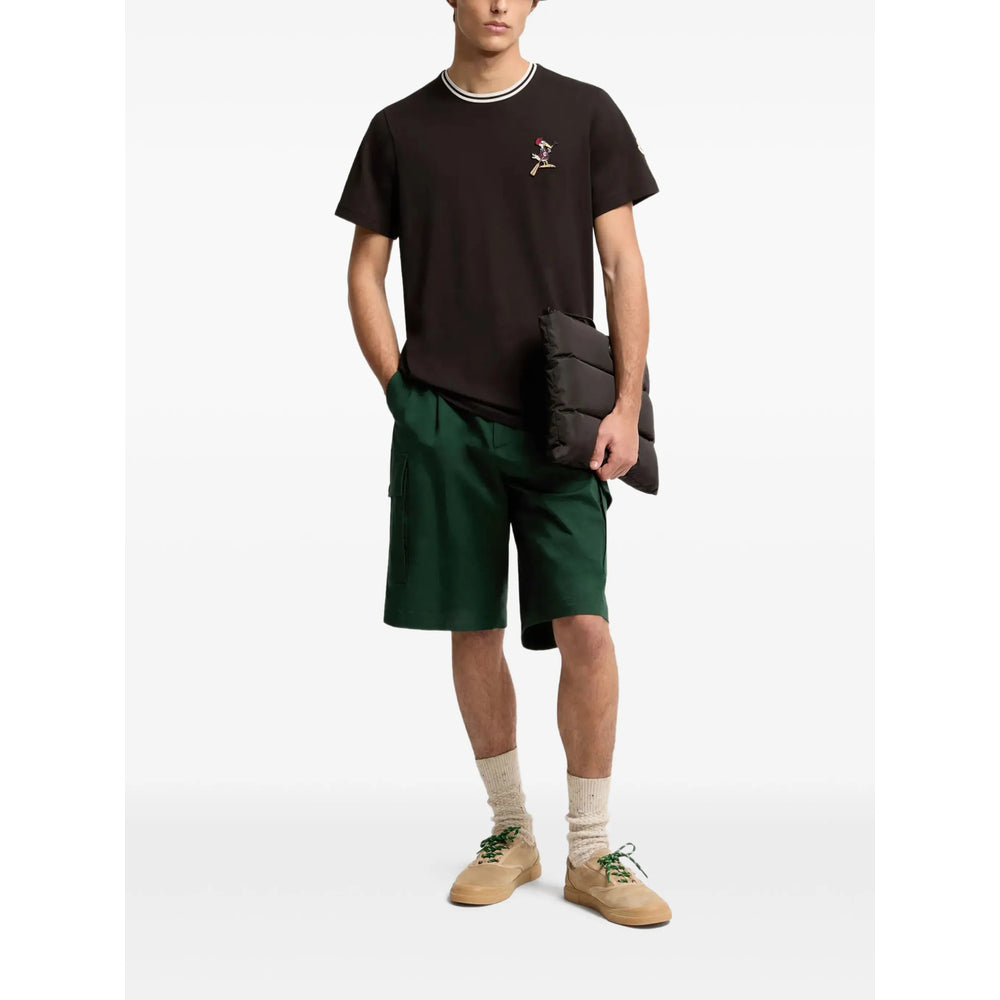 Moncler T Shirts - Black | 817e9942d043ddfa7dd89febb4bcd02fe2b3cde7