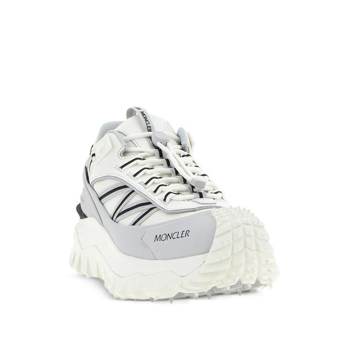 Moncler Sneakers - White, Gray | 51fa869c729f801ee6c166b93db957c7231eab21