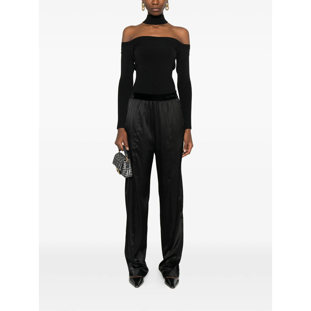 Tom Ford Pants - Black | e2b56f8c4f9efd84aa08a781d67976fcd8aa2711