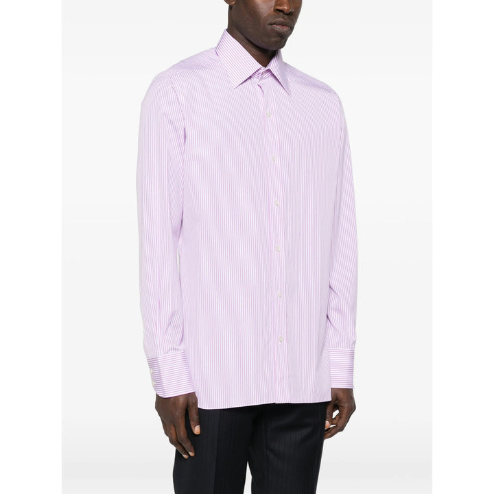 Tom Ford Shirts - Pink, White | 6531f7d9f1bc1e1c0c4a5eb76f749fc05cf517f5