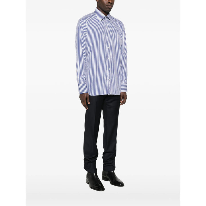 Tom Ford Shirts - Blue, White | 940bb9a5645ca6cbc6697428d43c49506056441c