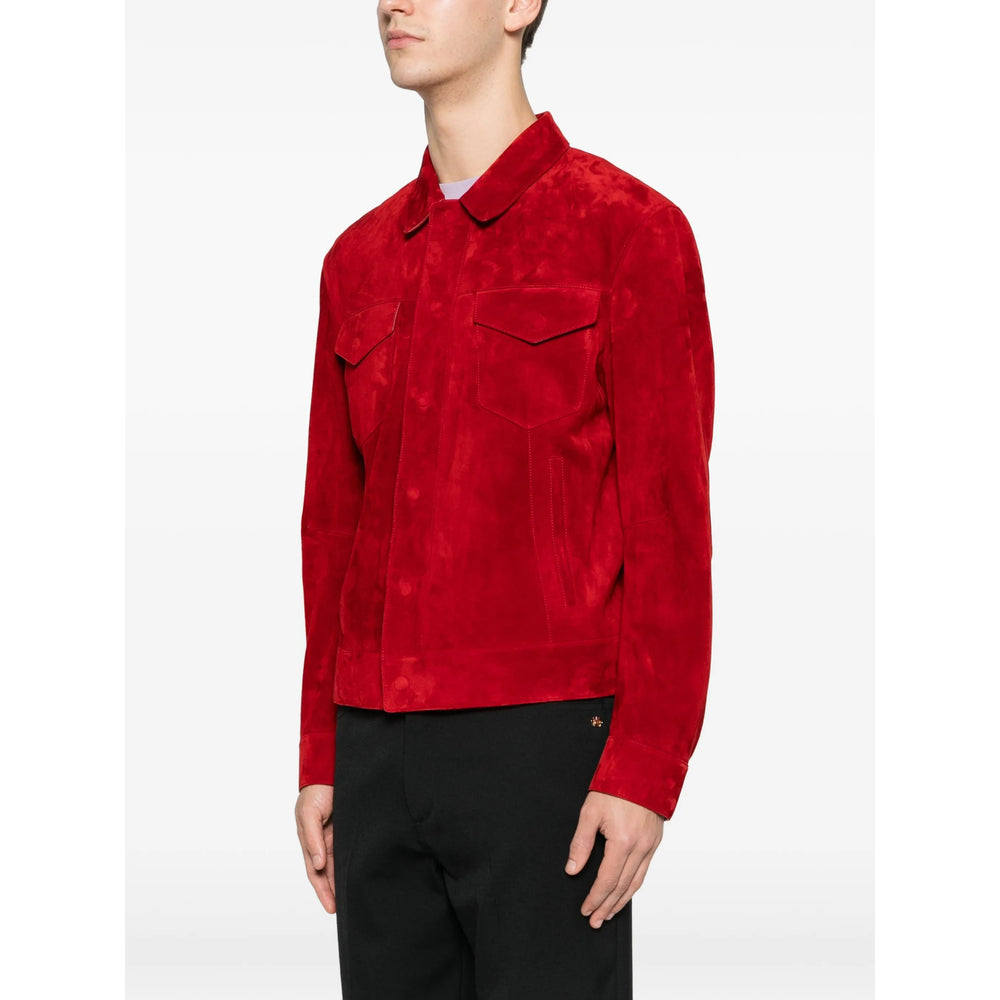Tom Ford Leather Outerwears - Red | 0157703862578bfccbd1913afbeb2c7c2b830aca