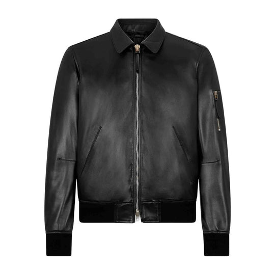 Leather Outerwears Black