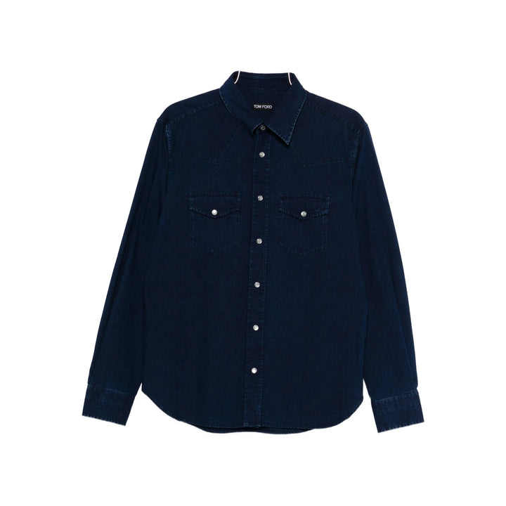 Tom Ford Shirts - Blue | 46f64ff632cf24c5347092a1049b71f05dd6cb63