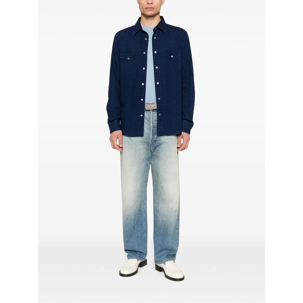 Tom Ford Shirts - Blue | d402384a6cfebccaaa8910a8dd70369aaebb1bee