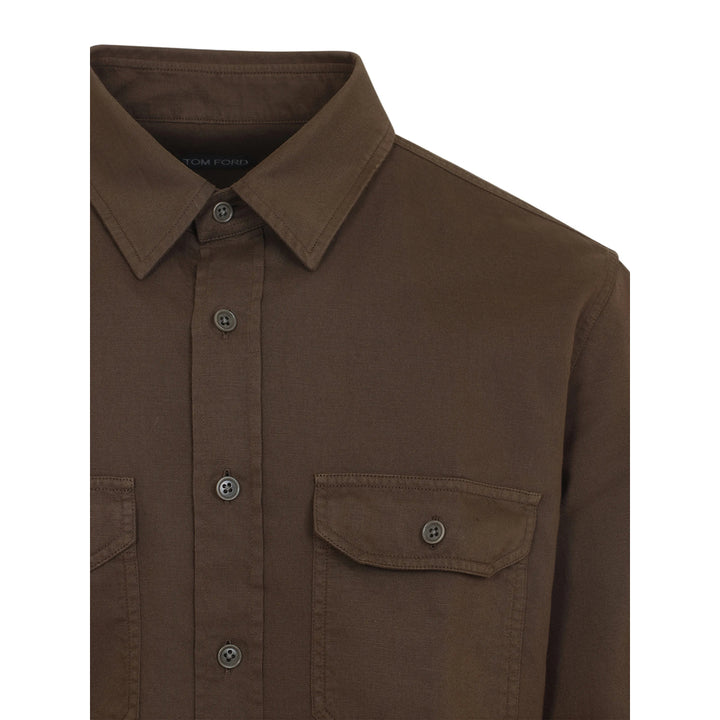 Tom Ford Shirts - Brown | a30031f9b6f0e6ae8fafbc9516ebc1fee528da1a
