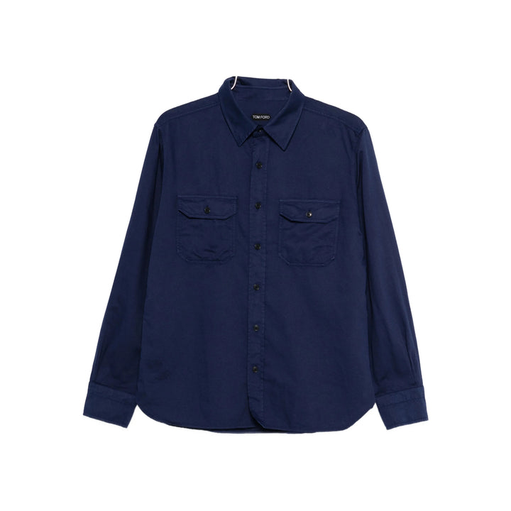 Tom Ford Shirts - Blue | 46058aec397e1649cf3b0ff0497ae2bc18fe6c65
