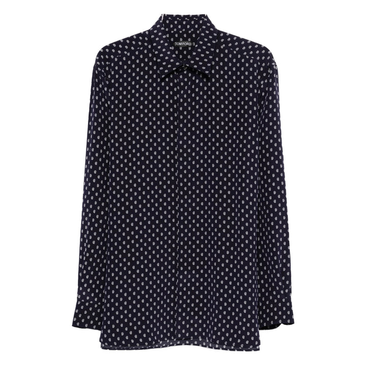 Tom Ford Shirts - Blue, White | b0b7c1c7fd087a160fd3ee1292240caf08d9bf97