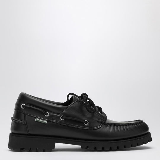 Ranger Moc Soft Loafers In Black