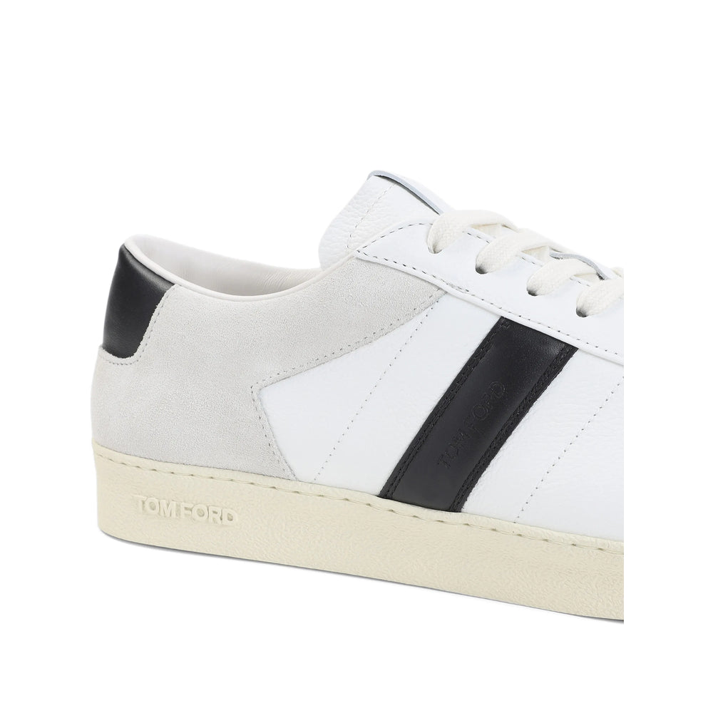 Tom Ford Sneakers - White, Black | 6a8bddf83d6b1372c3211ab7686954a2ab1837cc