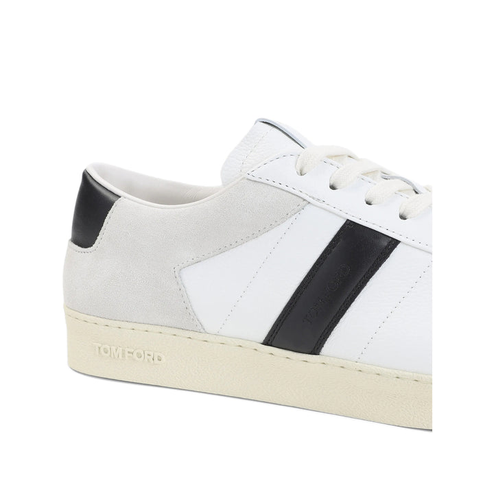 Tom Ford Sneakers - White, Black | 6a8bddf83d6b1372c3211ab7686954a2ab1837cc