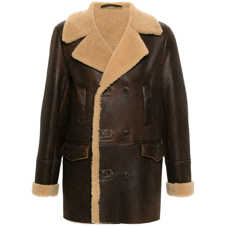 Salvatore Santoro Leather Outerwears - Brown, Black | 94ca3e681d05cf7917a12ada680090e31acf4450