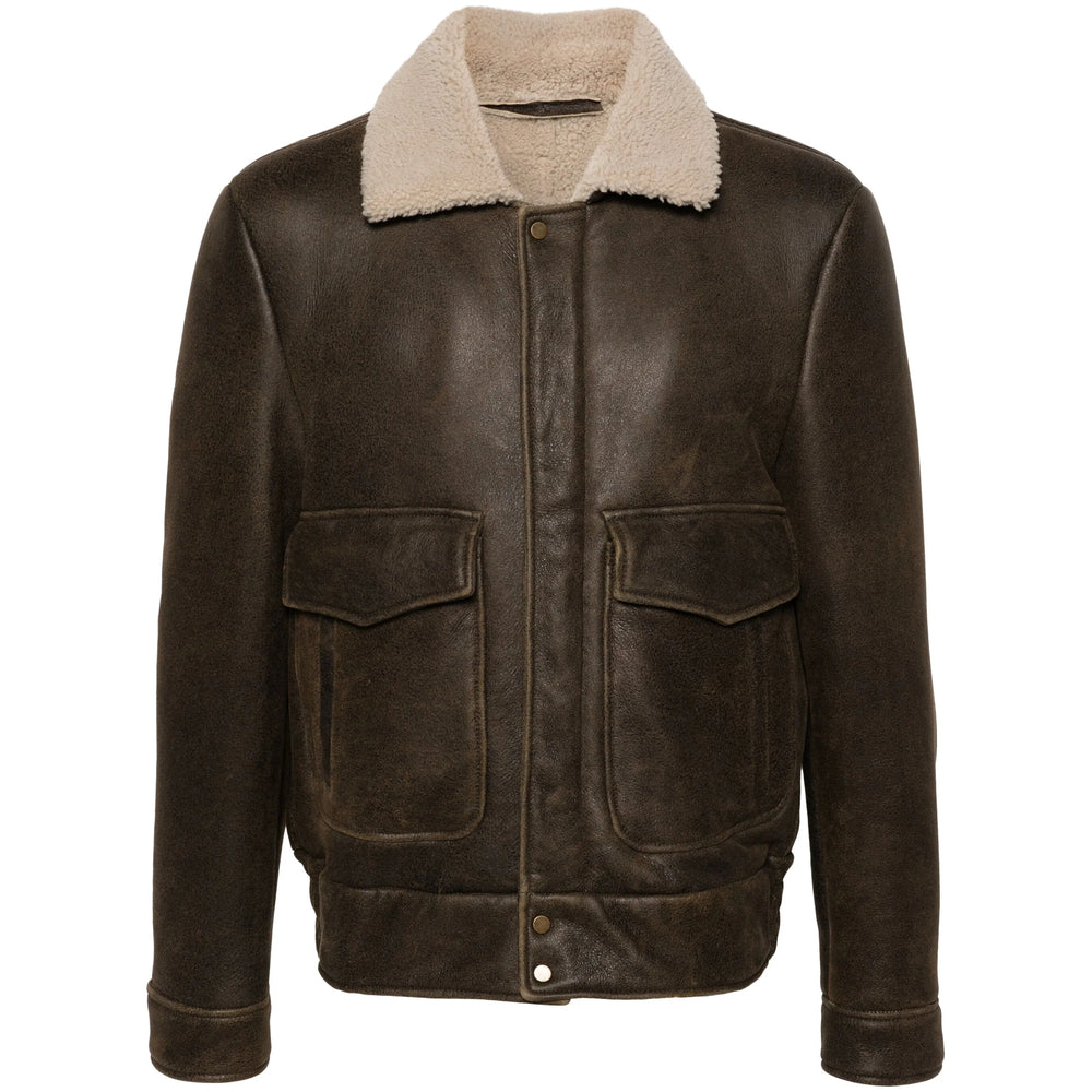 Salvatore Santoro Leather Outerwears - Brown | 4b6eeb8d2b151d9880532ea525fb4aee6710238f