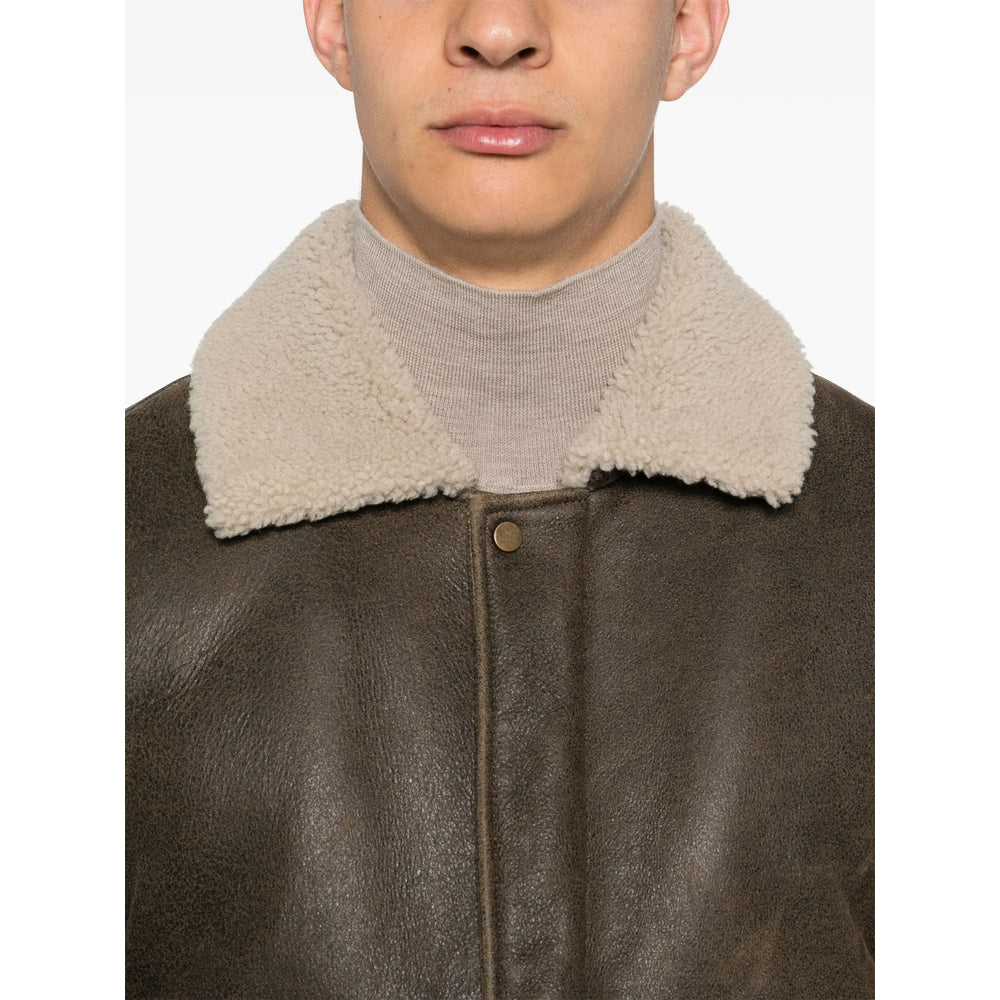 Salvatore Santoro Leather Outerwears - Brown | 463386a59f3393c53a38d6aafcb5e61c7f8e8622