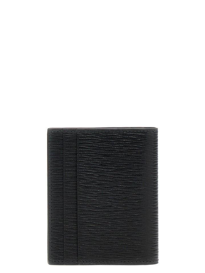 Gancini Wallets, Card Holders Black