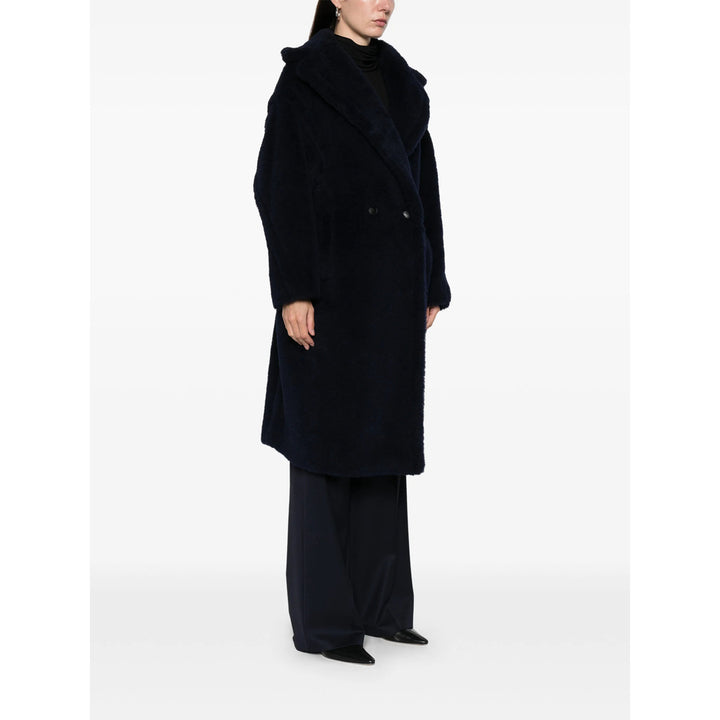 Max Mara Coats - Blue | 32c24e09e8a5c742f113039cab9efd8f34416262