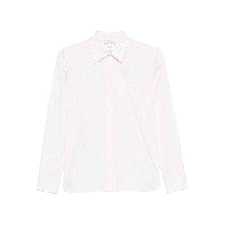 Max Mara Shirts - White, Pink | c1a311ffbee299d43e1b425fdd27d78a890b0b1a