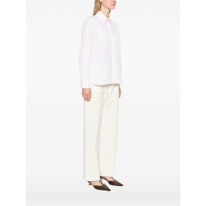 Max Mara Shirts - White, Pink | 2d22bf0c81f93ef6912ff7231ad623c088f8af70