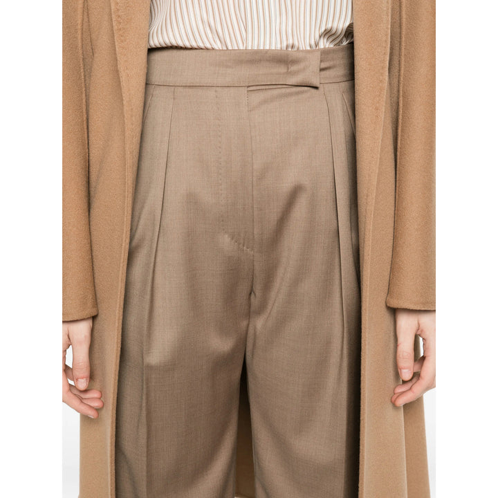 Max Mara Pants - Brown | 33c093acc779f2598da18bffc68eea667b71cb77