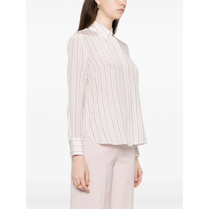 Max Mara Studio Shirts - White, Pink | a67f02ba61323e77f7f0448ed20ae8f9d97726e2