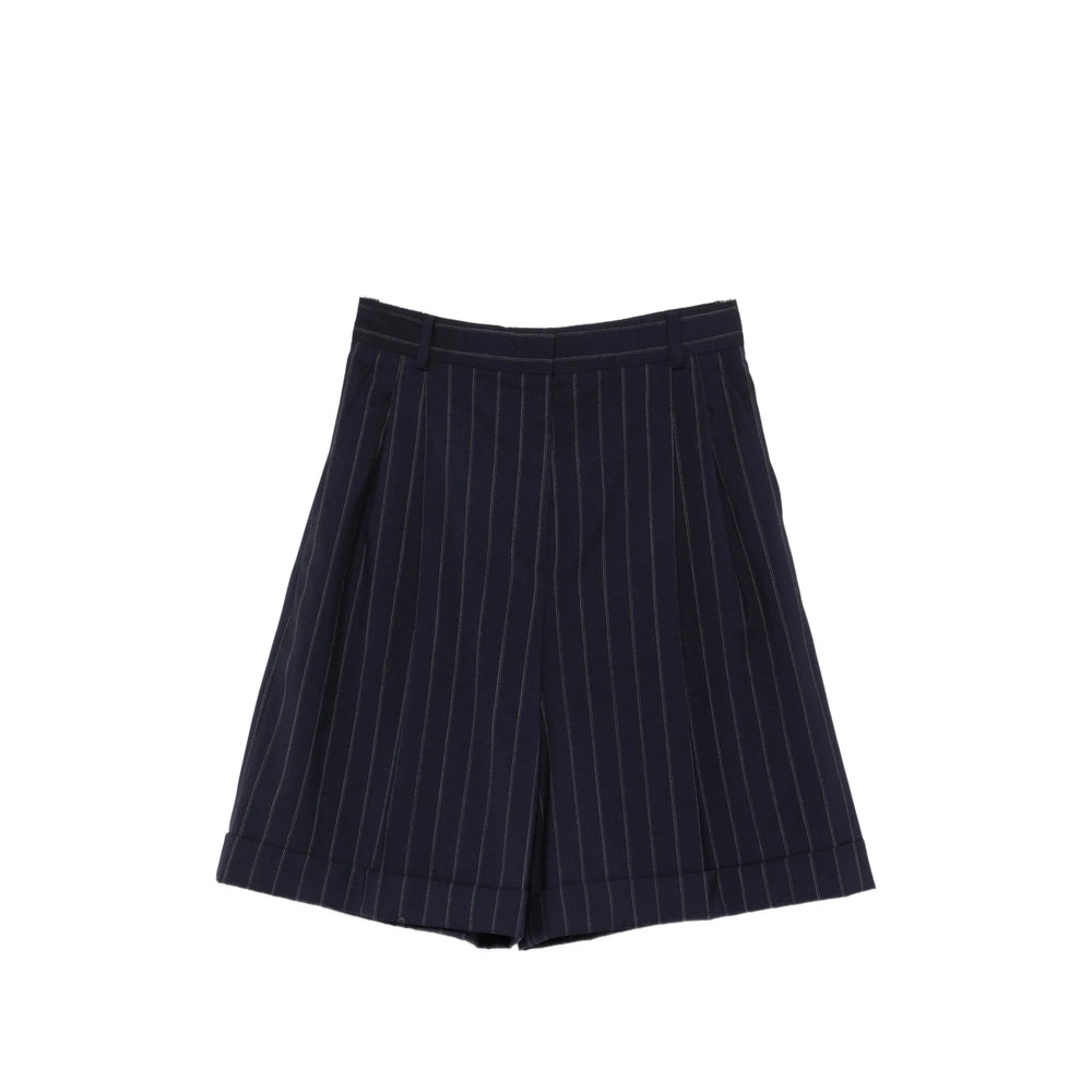 Max Mara Studio Shorts - Blue | ab7ef25a17fea49bfc5460d0e385e36101e32f9d
