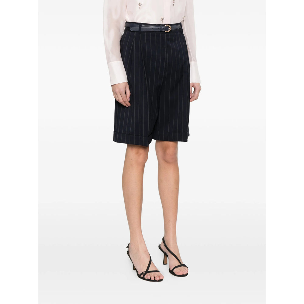 Max Mara Studio Shorts - Blue | 725c525d358ab6769e6dd5bbbc184fd215c69abf