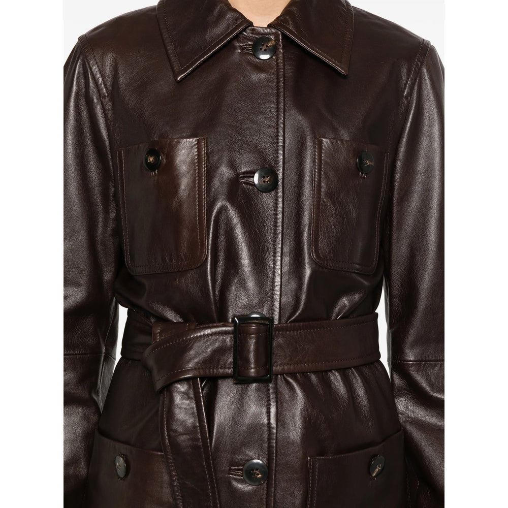 Max Mara Studio Outerwears - Brown | ab4f6439e49f340321c2263c7f3e1b75a71e8abb