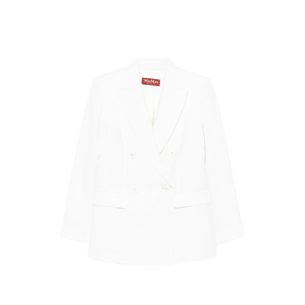 Max Mara Studio Jackets - White | 7612f6df73a1f0ca75000e828d640f2614ddf3f3