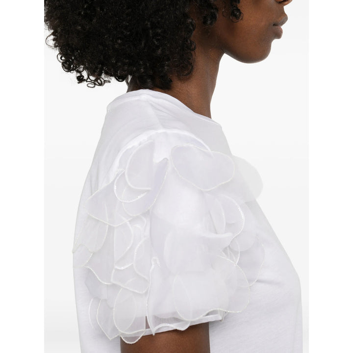 Max Mara Studio T Shirts - White | b202a981e637c555930652e81fa59e1cd780a61c