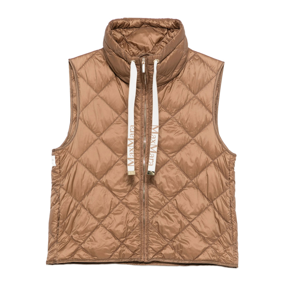 Max Mara The Cube Waistcoats - Brown | 02844756c8a1c82ad3eb4da758a2f288d63971de