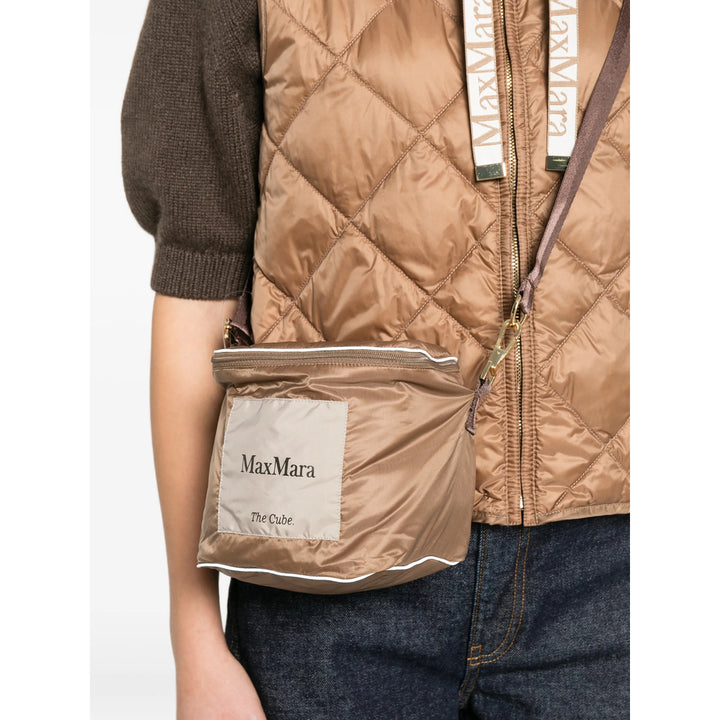 Max Mara The Cube Waistcoats - Brown | ff48fafaa9cd30b655778ed5d2cd4bcd068bbcb8