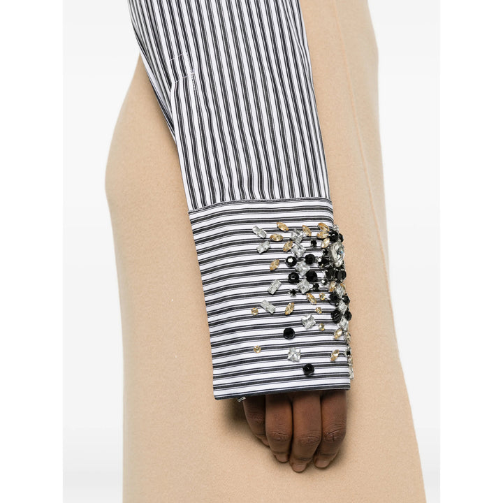 Sportmax Shirts - White, Black | 95b3a85b2c6bab3e06bd88a08fccb15e1c0b2039