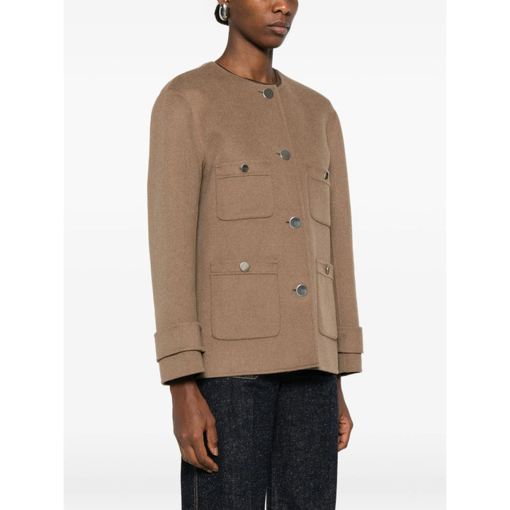 S Max Mara Outerwears - Brown | 514b224faa505cf26ad10a449c6ab3fbfffa1007