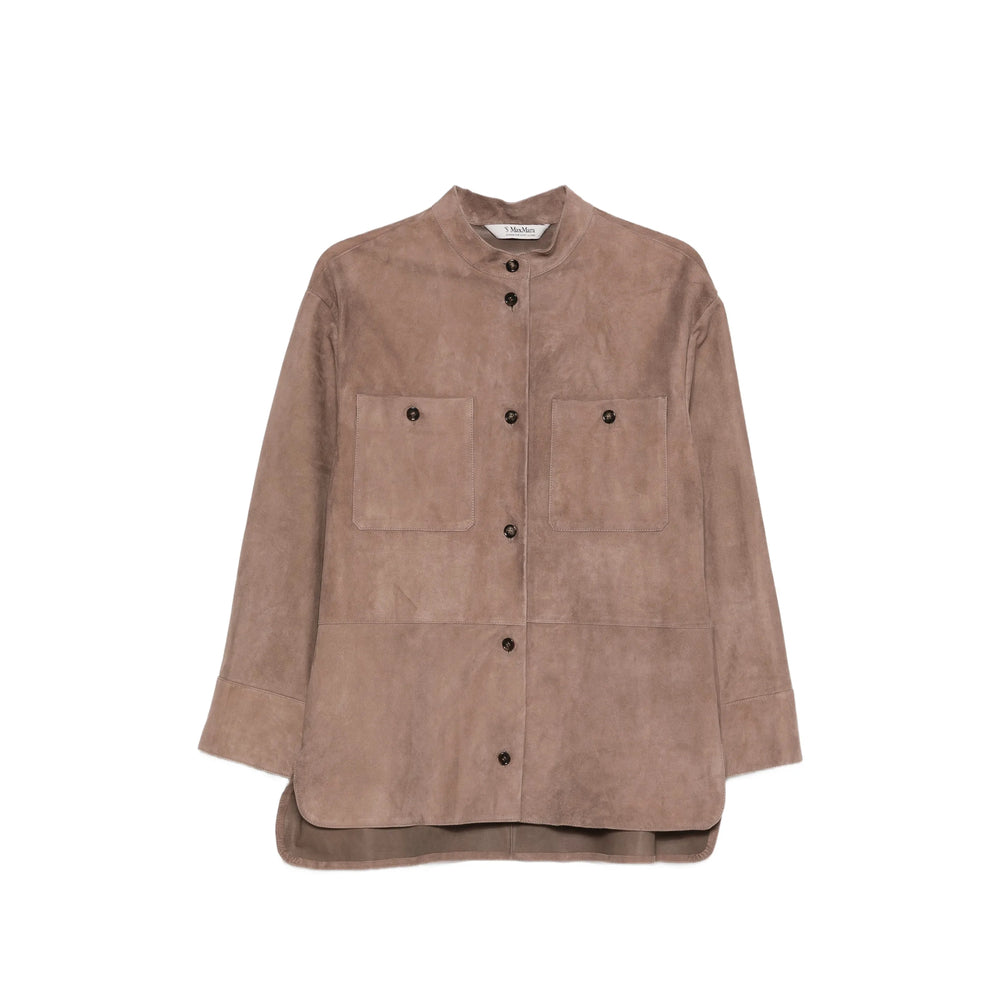 S Max Mara Leather Outerwears - Neutral | 7eef82880f4312313c6c356bed90aef8c5db250e