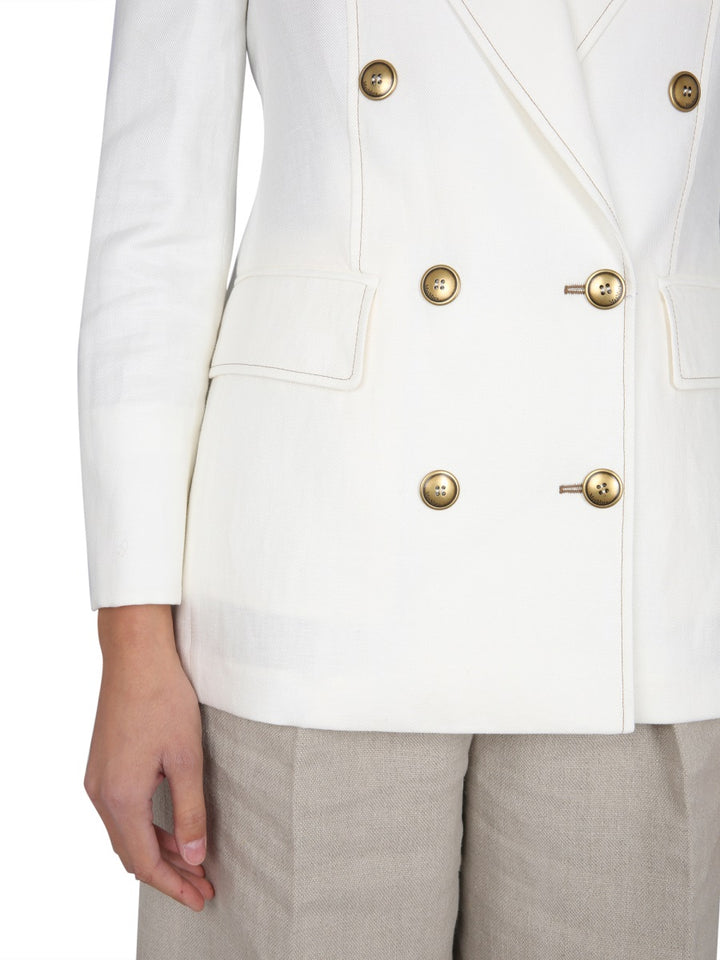 Max Mara Jackets - White | 737caaaff830b35d71b8aca30028e127d82fbb8c