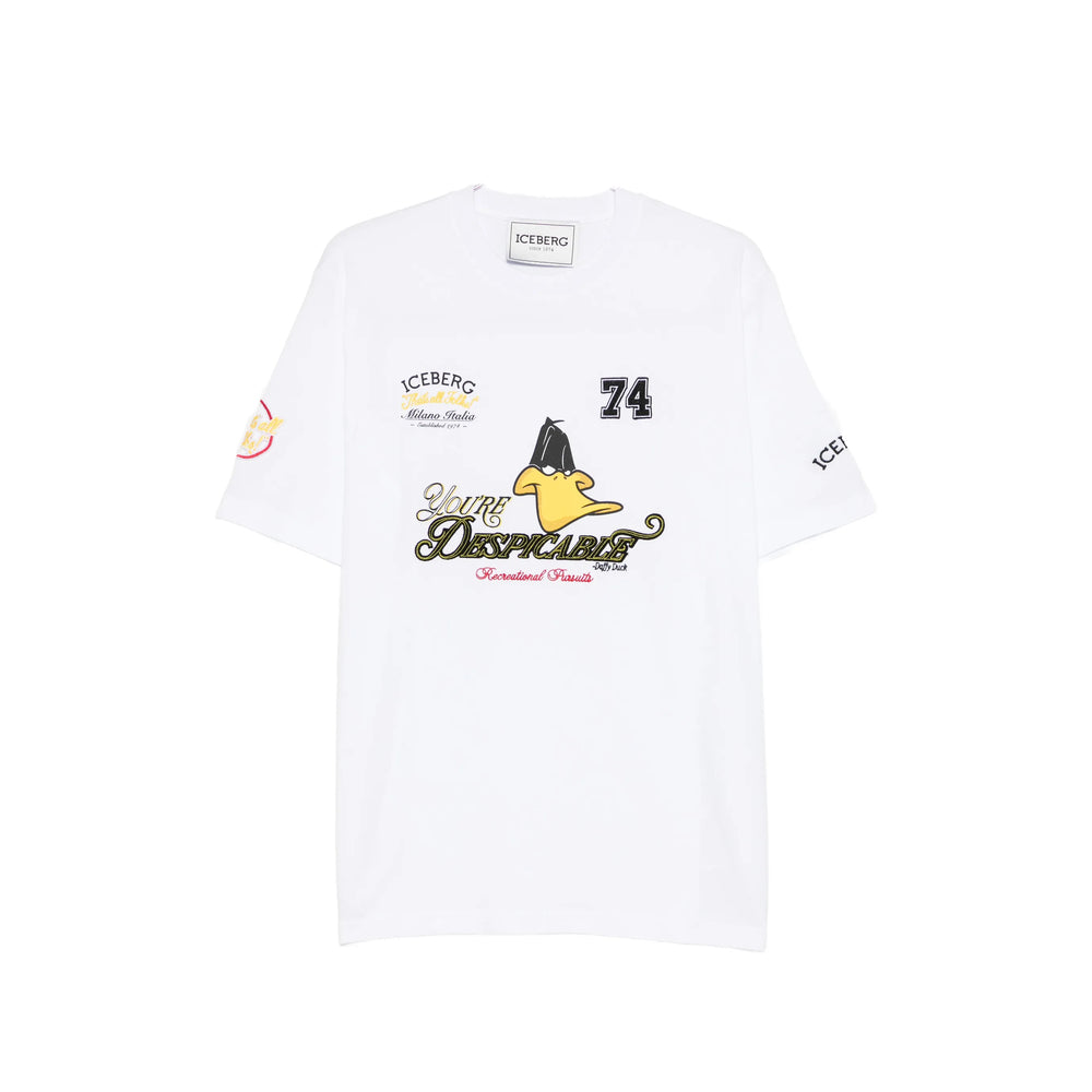 Iceberg T Shirts - White | 2e8f46cdc47a9f5cfe54cc1d3fa9348fc231de84
