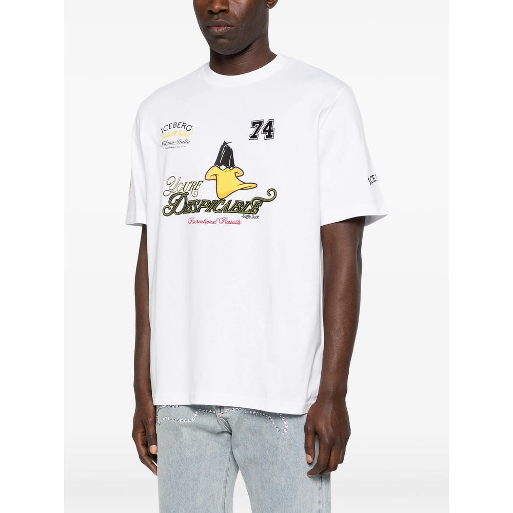 Iceberg T Shirts - White | bc7263fb8cccb5f1259300e5309f83496647a481