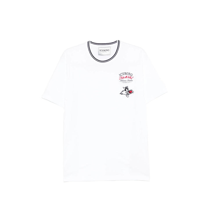Iceberg T Shirts - White | e52f73d86496f6928c515068195cf424bce5f47a